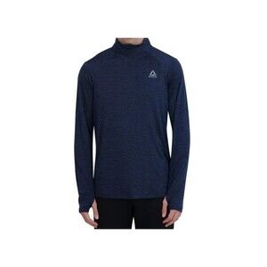 Reebok Men's Trail Quarter-Zip Active Pullover Sweatshirt Navy Size Large NWT